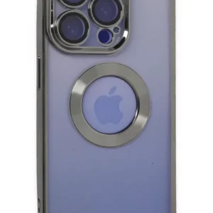 Newface İphone 15 Pro Kılıf Slot Silikon - Titan Gri