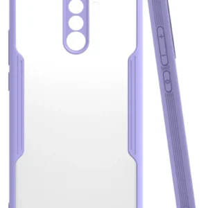 Newface Xiaomi Redmi 9 Kılıf Platin Silikon - Lila