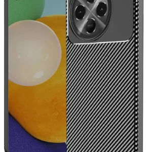 Newface Tecno Spark 30 Pro Kılıf Auto Focus Karbon Kapak - Siyah