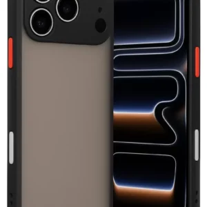 Newface İphone 17 Pro Kılıf Montreal Silikon Kapak - Siyah