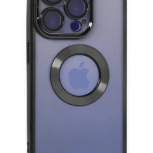 Newface İphone 15 Pro Max Kılıf Slot Silikon - Siyah