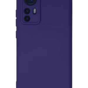 Newface Xiaomi Mi 12 Kılıf Nano İçi Kadife Silikon - Mor