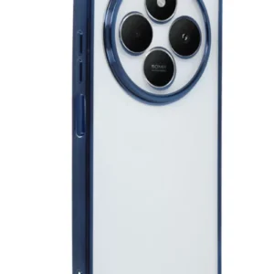 Newface Xiaomi Redmi 14c Kılıf Razer Lensli Silikon - Lacivert