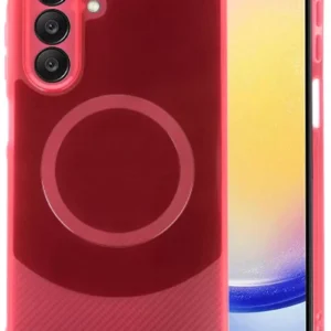 Newface Samsung A26 Kılıf Maya Karbon Kapak - Bordo