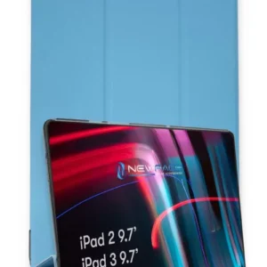 Newface İpad 4 9.7 Kılıf Tablet Smart Kılıf - Mavi