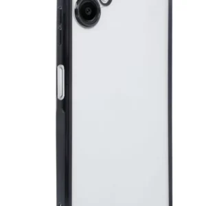 Newface Samsung Galaxy A06 Kılıf Razer Lensli Silikon - Siyah