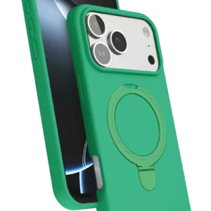 Newface Apple İphone 17 Pro Max Regal Magsafe Standlı Kapak - Yeşil