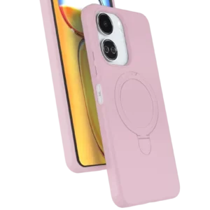 Newface Xiaomi Redmi 13c Regal Magsafe Standlı Kapak - Açık Pembe