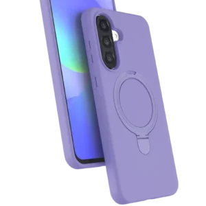 Newface Samsung Galaxy A26 Regal Magsafe Standlı Kapak - Lila