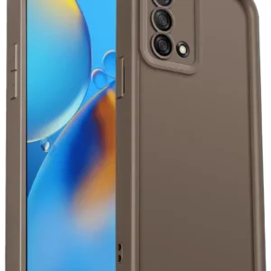 Newface Oppo A74 4g Kılıf Viera Silikon - Kahverengi