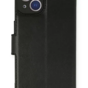 Newface İphone 14 Kılıf Trend S Plus Kapaklı Kılıf - Siyah