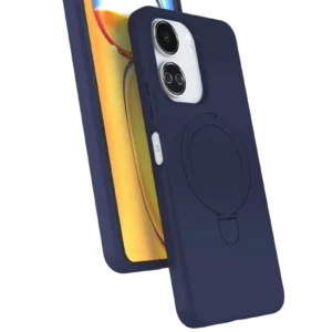 Newface Xiaomi Redmi 13c Regal Magsafe Standlı Kapak - Lacivert