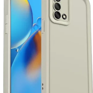 Newface Oppo A74 4g Kılıf Viera Silikon - Krem