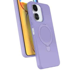 Newface Xiaomi Redmi 13c Regal Magsafe Standlı Kapak - Lila