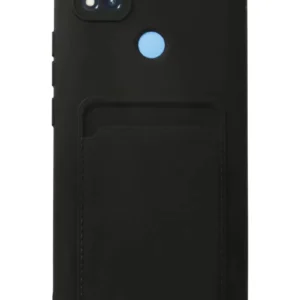 Newface Xiaomi Redmi 9c Kılıf Kelvin Kartvizitli Silikon - Siyah