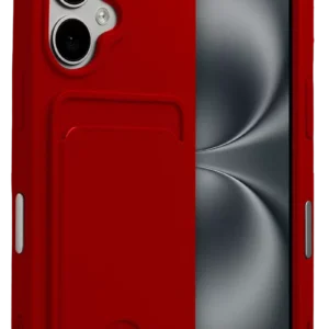 Newface Apple İphone 17 Kelvin Kartvizitli Silikon - Kırmızı