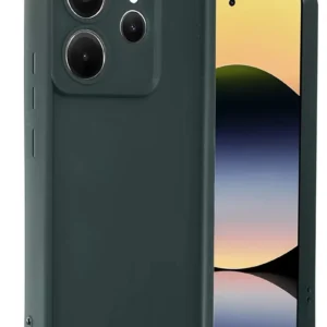 Newface Xiaomi Redmi Note 14 4g Kılıf Viera Silikon - Koyu Yeşil