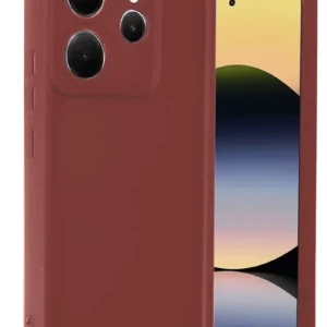 Newface Xiaomi Redmi Note 14 4g Kılıf Viera Silikon - Bordo