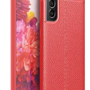 Newface Samsung Galaxy S21 Fe Kılıf Auto Focus Kapak - Kırmızı