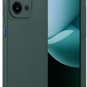 Newface Xiaomi Redmi 15c 4g Auto Focus Karbon Kapak - Koyu Yeşil