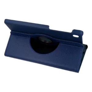 Newface Samsung Galaxy T220 Tab A7 Lite 8.7 Kılıf 360 Tablet Deri Kılıf - Lacivert