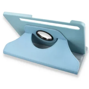 Newface Samsung Galaxy X800 Tab S8 Plus 12.4 Kılıf 360 Tablet Deri Kılıf - Turkuaz