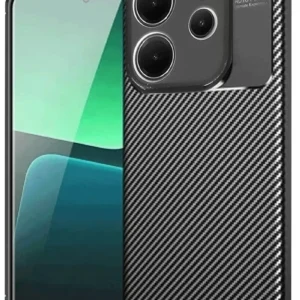 Newface Xiaomi Redmi Note 14 4g Kılıf Auto Focus Karbon Kapak - Siyah