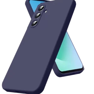 Newface Samsung Galaxy A17 5g Nano İçi Kadife Silikon - Lacivert