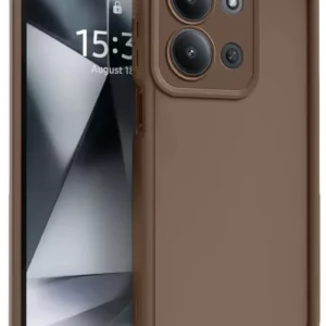 Newface Xiaomi Redmi 15c 4g Viera Silikon - Kahverengi