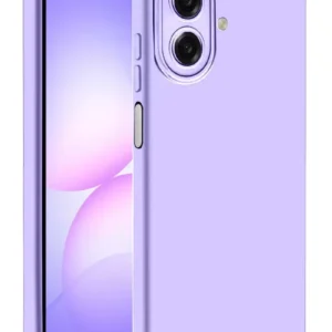 Newface Samsung Galaxy A07 4g Nano İçi Kadife Silikon - Lila