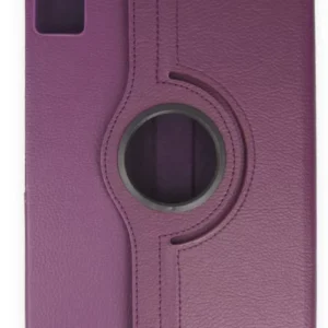 Newface Samsung Galaxy T550 Tab A 9.7 Kılıf 360 Tablet Deri Kılıf - Mürdüm