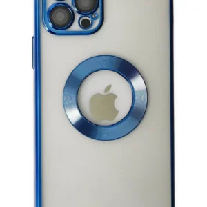 Newface İphone 12 Pro Kılıf Slot Silikon - Mavi