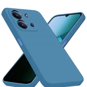 Newface Xiaomi Redmi 15c 4g Nano İçi Kadife Silikon - Mavi