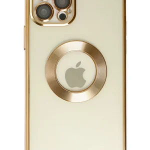 Newface İphone 12 Pro Kılıf Slot Silikon - Gold