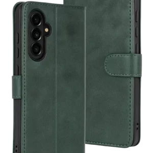 Newface Samsung Galaxy A17 5g Trend S Plus Kapaklı Kılıf - Yeşil