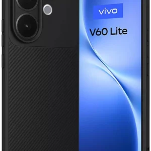 Newface Vivo V60 Lite Auto Focus Karbon Kapak - Siyah
