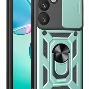 Newface Samsung Galaxy A17 5g Pars Lens Yüzüklü Silikon - Yeşil