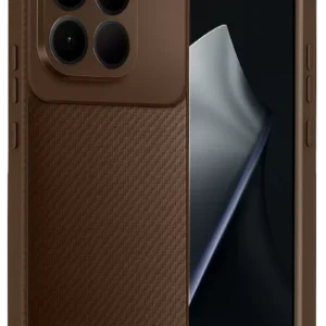 Newface Xiaomi Mi 15t Auto Focus Karbon Kapak - Kahverengi