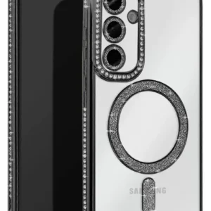 Newface Samsung Galaxy A25 5g Joke Simli Magneticsafe Kılıf - Siyah