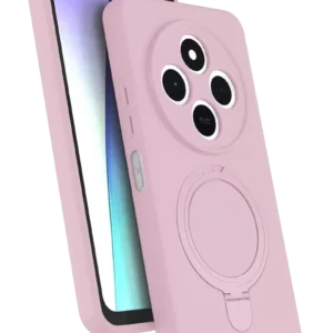 Newface Xiaomi Redmi 14c Regal Magsafe Standlı Kapak - Açık Pembe