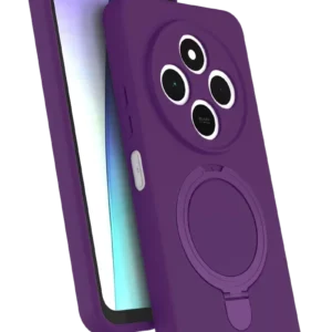 Newface Xiaomi Redmi 14c Regal Magsafe Standlı Kapak - Derin Mor