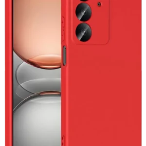 Newface Realme C75 4g First Silikon - Kırmızı
