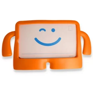 Newface Samsung Galaxy X610 Tab S9 Fe Plus 12.4 Karakter Tablet Silikon - Turuncu