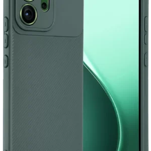 Newface Oppo Reno 14f Auto Focus Karbon Kapak - Koyu Yeşil