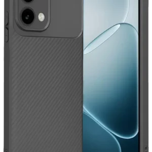 Newface Oppo A6 Pro 4g Auto Focus Karbon Kapak - Gri