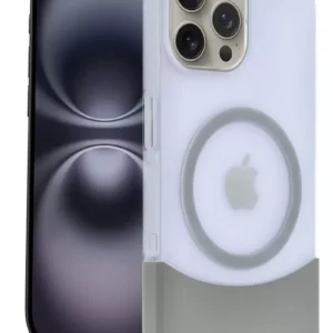 Joko Apple İphone 15 Pro Max Velar Magsafe Kapak - Natural Grey