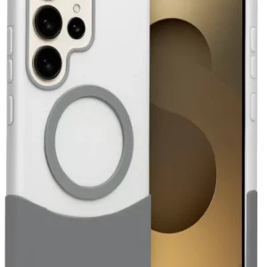 Joko Samsung Galaxy S23 Ultra Velar Magsafe Kapak - Natural Grey