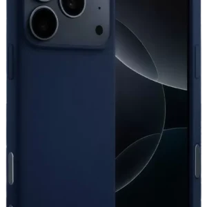 Newface Apple İphone 17 Pro Max Nano İçi Kadife Silikon - Lacivert