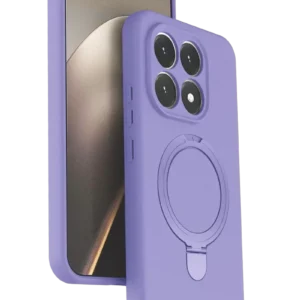 Newface Xiaomi Mi 15t Regal Magsafe Standlı Kapak - Lila