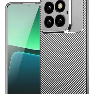 Newface Xiaomi Mi 14t Pro Kılıf Auto Focus Karbon Kapak - Gri